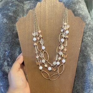 Charming Charlie Rose gold layer necklace